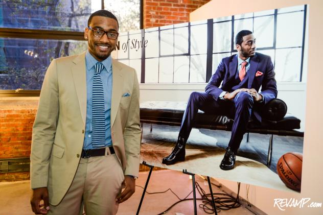Washington Wizards point guard John Wall was featured on the cover of DC Magazine's 2013 'Men of Style' issue.